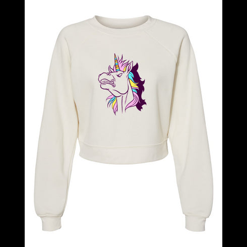 Colorful Unicorn Bella canvas hoodie 7505